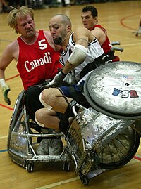 Wheelchair rugby game 2.jpg