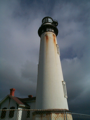 Lighthouse at Pidgeon Point, San Mateo County, USA
