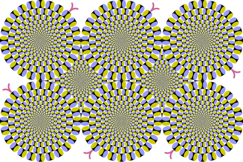Rotating Snakes Illusion