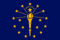 Bandera de Indiana